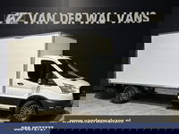 Ford Transit - 2.0 TDCI 160pk Bakwagen Laadklep Euro6 Airco | Cruisecontrol | Lat om Lat betimmering Verwarmde Voorruit, Bijrijdersbank