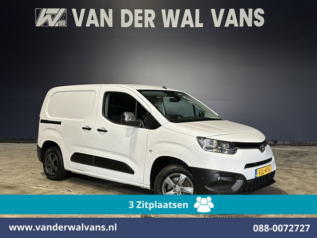 Toyota ProAce - CITY 1.5 D-4D 102pk L1H1 Euro6 Airco | 3-Zits | Navigatie | Apple Carplay | LM velgen | Cruisecontrol Trekhaak, Parkeersensoren, Android Auto, Bijrijdersbank