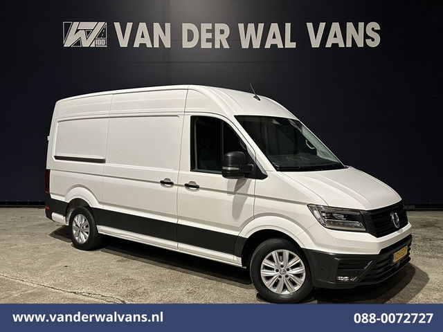 Volkswagen Crafter - 2.0 TDI 141pk L3H3 L2H2 Euro6 Airco | Navigatie | Camera | LED | Apple Carplay | Adaptieve Cruisecontrol Android Auto, Chauffeursstoel, Parkeersensoren
