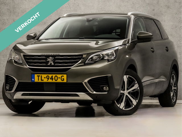 Peugeot 5008 - 1.2 PureTech Advanced Grip Control Allure 7 persoons (NAVIGATIE, DRIVE MODE, LEDER, STOELVERWARMING, TREKHAAK, CAMERA, NIEUWE APK, NIEUWSTAAT)