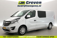 Opel Vivaro - 1.6 CDTI L2H1 | Euro6 | Dubbele Cabine | Airco | Cruise | Trekh. | Navi | Sidebars | Parkeersens.