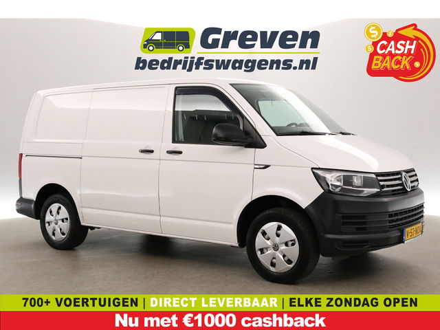 Volkswagen Transporter - 2.0 TSI 150PK L1H1 | Euro6 | Benzine | 3-Zits | Trekh. | Parkeersens.