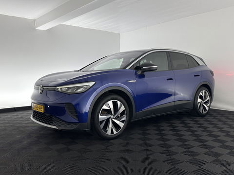 Volkswagen ID.4 First 77 kWh [ 3-Fase-11kW ] {SOH-83%} (INCL-BTW) *LEATHER-MICROFIBRE | FULL-LED | ADAPTIVE-CRUISE | HEATED-COMFORTSEATS | DIGI-COCKPIT | AMBIENTLIGHT | NAVI-FULLMAP | PDC | TOWBAR | PRIVACY-GLASS | CAMERA | 20''ALU*