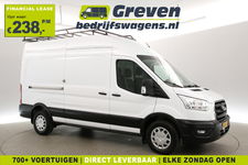 Ford Transit - 2.0 TDCI L3H3 | Euro6 | Airco | Cruise | 3-Zits | Trekh. | Parkeersens. | 2xSchuifdeur | Imperiaal