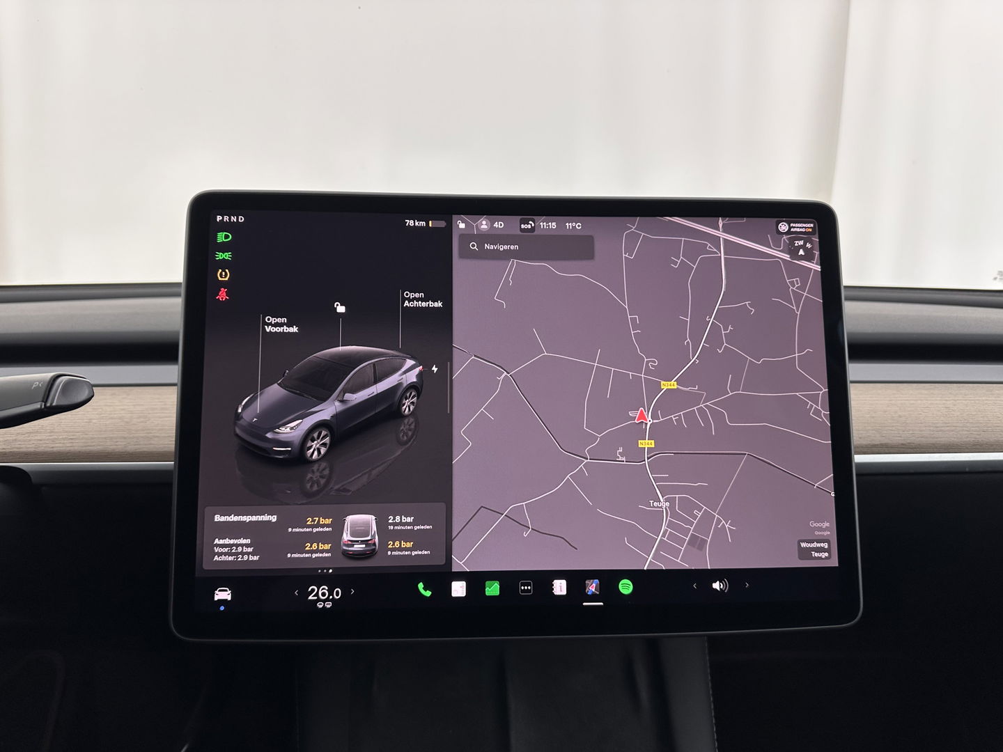 Tesla Model Y Long Range AWD 75 kWh [ 3-Fase-11kW ] {SOH-87%} (INCL-BTW) Aut. *PANO | AUTO-PILOT | LEATHER | NAVI-FULLMAP | MATRIX-LED | KEYLESS | CAMERA | DAB+ | HEATED-COMFORTSEATS | PRIVACY-GLASS | TOPVIEW |  19''ALU*