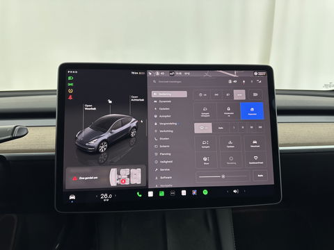 Tesla Model Y Long Range AWD 75 kWh [ 3-Fase-11kW ] {SOH-87%} (INCL-BTW) Aut. *PANO | AUTO-PILOT | LEATHER | NAVI-FULLMAP | MATRIX-LED | KEYLESS | CAMERA | DAB+ | HEATED-COMFORTSEATS | PRIVACY-GLASS | TOPVIEW |  19''ALU*
