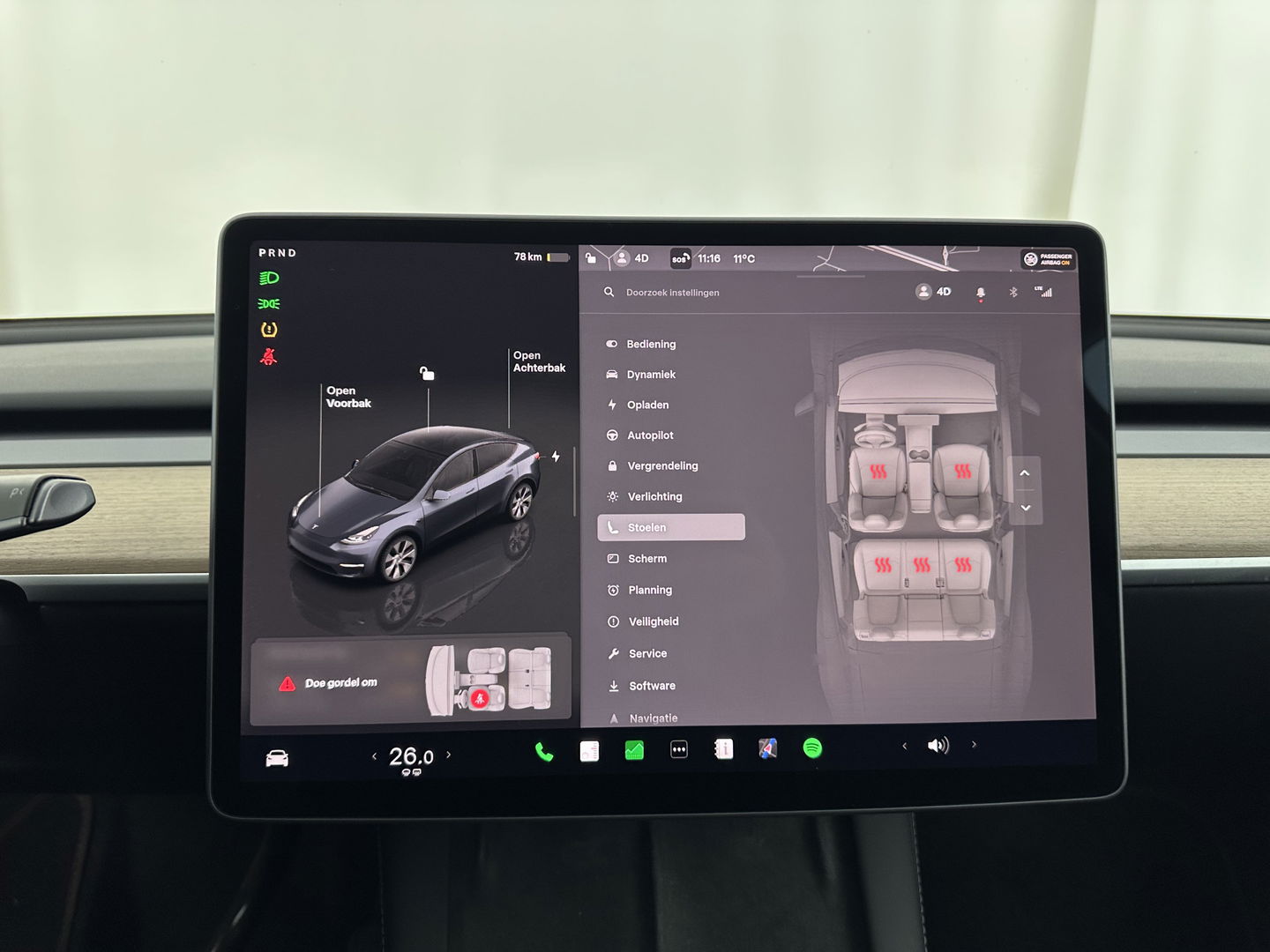 Tesla Model Y Long Range AWD 75 kWh [ 3-Fase-11kW ] {SOH-87%} (INCL-BTW) Aut. *PANO | AUTO-PILOT | LEATHER | NAVI-FULLMAP | MATRIX-LED | KEYLESS | CAMERA | DAB+ | HEATED-COMFORTSEATS | PRIVACY-GLASS | TOPVIEW |  19''ALU*