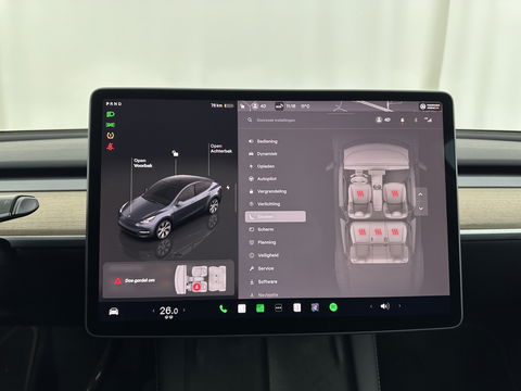 Tesla Model Y Long Range AWD 75 kWh [ 3-Fase-11kW ] {SOH-87%} (INCL-BTW) Aut. *PANO | AUTO-PILOT | LEATHER | NAVI-FULLMAP | MATRIX-LED | KEYLESS | CAMERA | DAB+ | HEATED-COMFORTSEATS | PRIVACY-GLASS | TOPVIEW |  19''ALU*