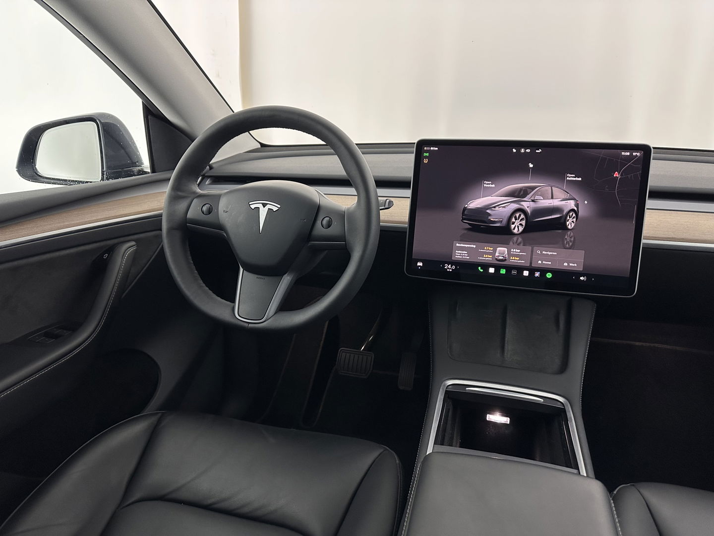 Tesla Model Y Long Range AWD 75 kWh [ 3-Fase-11kW ] {SOH-87%} (INCL-BTW) Aut. *PANO | AUTO-PILOT | LEATHER | NAVI-FULLMAP | MATRIX-LED | KEYLESS | CAMERA | DAB+ | HEATED-COMFORTSEATS | PRIVACY-GLASS | TOPVIEW |  19''ALU*