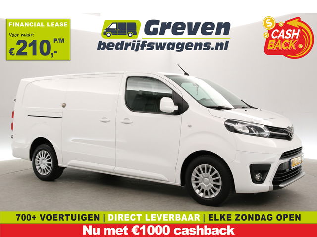 Toyota ProAce - 2.0 D-4D L3H1 | Euro6 | Airco | Cruise | 3-Zits | 2xSchuifdeur | Parkeersens.