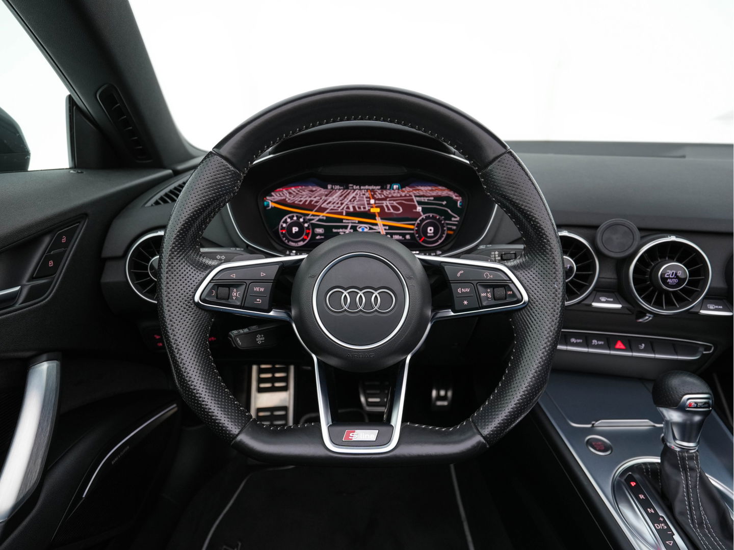 Audi TT Roadster 2.0 TFSI S-Line Pro Line Quattro Aut. *LEATHER-ALCANTARA | FULL-LED | BANG&OLUFSEN-AUDIO | DIGI-COCKPIT | AIR-SCARF | HEATED-SPORTSEATS | NAVI-FULLMAP | DAB+ | KEYLESS | ECC | PDC | 18''ALU*