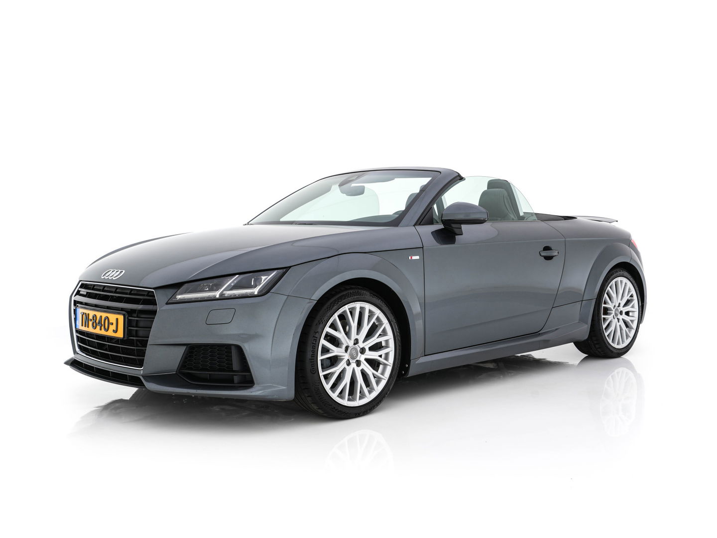 Audi TT Roadster 2.0 TFSI S-Line Pro Line Quattro Aut. *LEATHER-ALCANTARA | FULL-LED | BANG&OLUFSEN-AUDIO | DIGI-COCKPIT | AIR-SCARF | HEATED-SPORTSEATS | NAVI-FULLMAP | DAB+ | KEYLESS | ECC | PDC | 18''ALU*