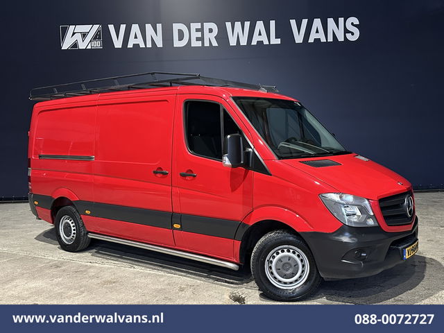 Mercedes-Benz Sprinter - 313 CDI L2H1 Airco | Camera | Imperiaal | Trap | 2800kg Trekhaak | Sidebars | Apple Carplay Android Auto, Bijrijdersbank