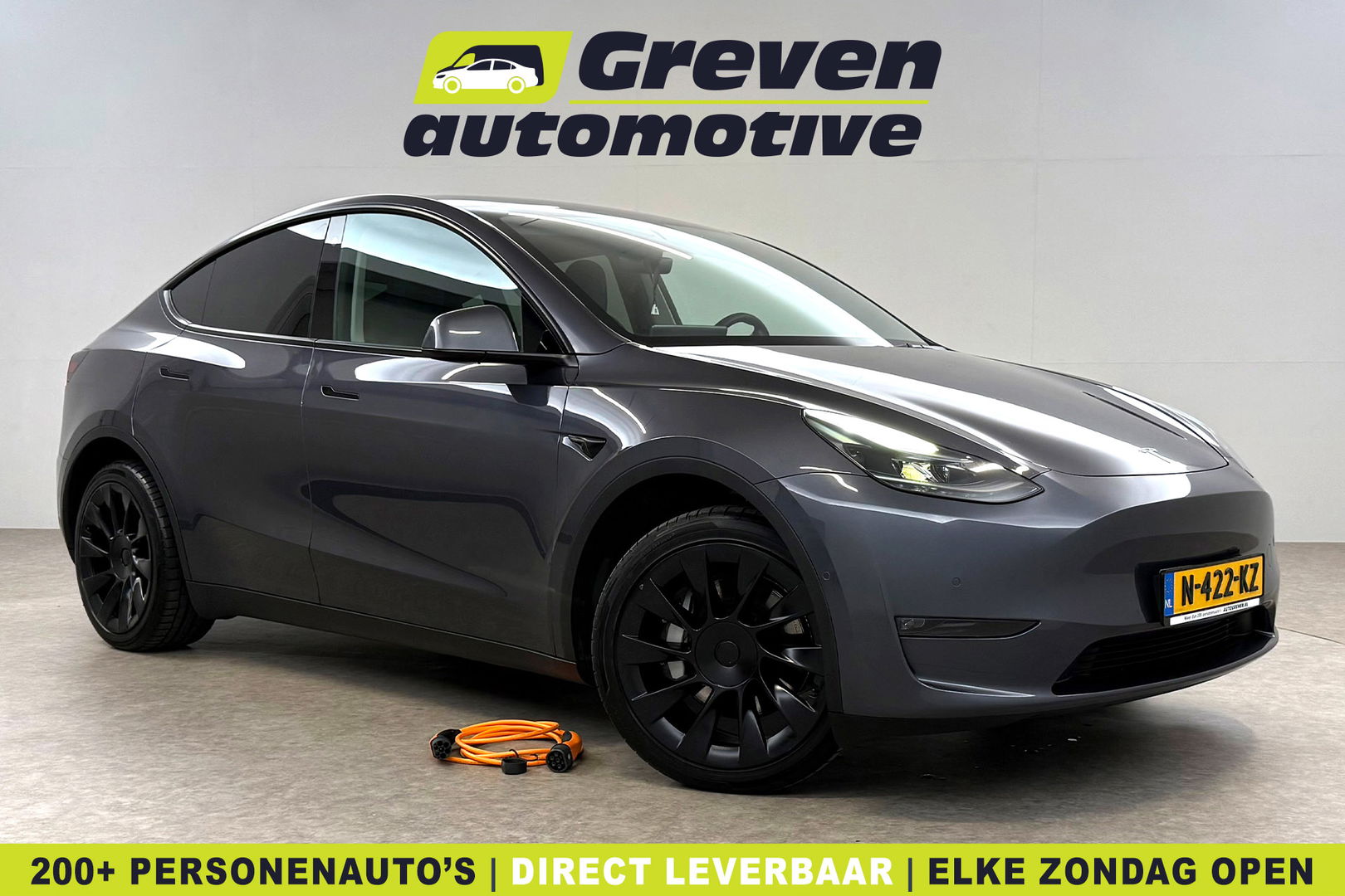 Tesla Model Y Long Range AWD 75 kWh | SOH 91% | Snelladen | Autopilot | Pano | Memory | Camera | Adap. Cruise | Stoel/Stuur verw.