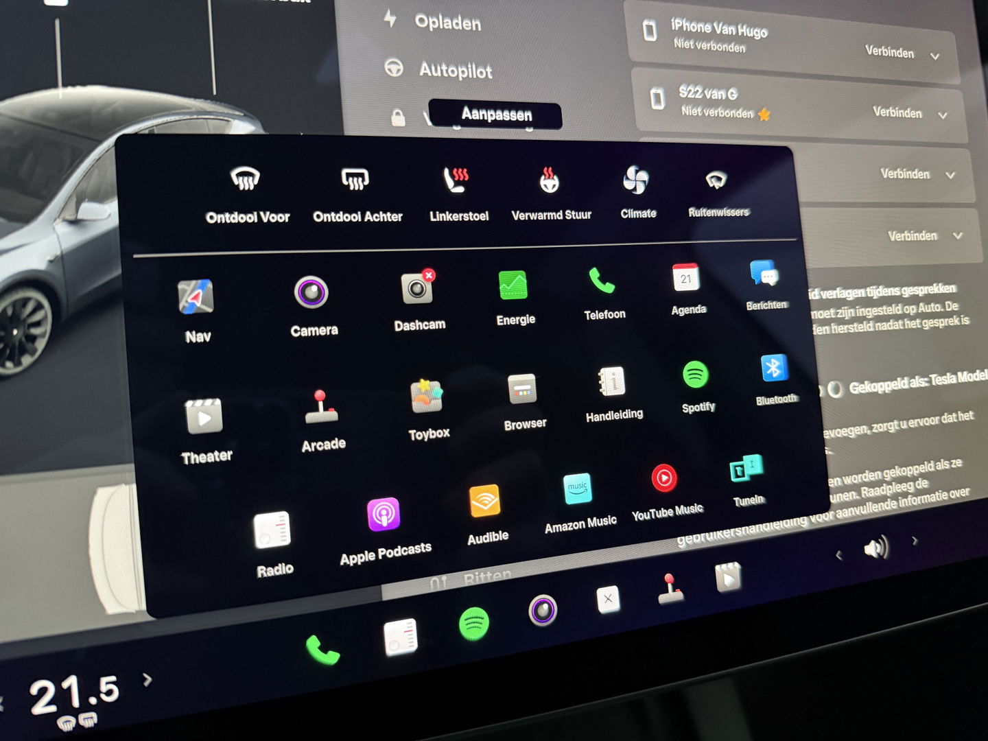 Tesla Model Y Long Range AWD 75 kWh | SOH 91% | Snelladen | Autopilot | Pano | Memory | Camera | Adap. Cruise | Stoel/Stuur verw.