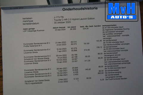 Toyota C-HR 2.0 Hybrid Launch Edition|184PK|LUXE!|TREKH|JBL