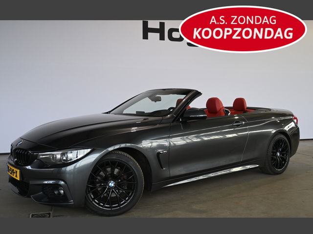 BMW 4 Serie - Cabrio 420i High Executive M-Pakket Automaat Clima Navigatie Leder Rijklaarprijs Inruil Mogelijk!