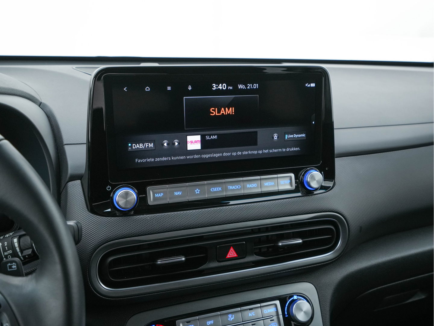 Hyundai KONA EV Fashion 39 kWh [ 3-Fase ] {SOH-100%} (INCL-BTW) Aut.*HEATPUMP | HEAD-UP | NAVI-FULLMAP | DIGI-COCKPIT | FULL-LED | KRELL-AUDIO | LANE-ASSIST | KEYLESS | CAMERA | SHIFT-PADDLES | DAB | ADAPTIVE-CRUISE | COMFORT-SEATS | 17"ALU*