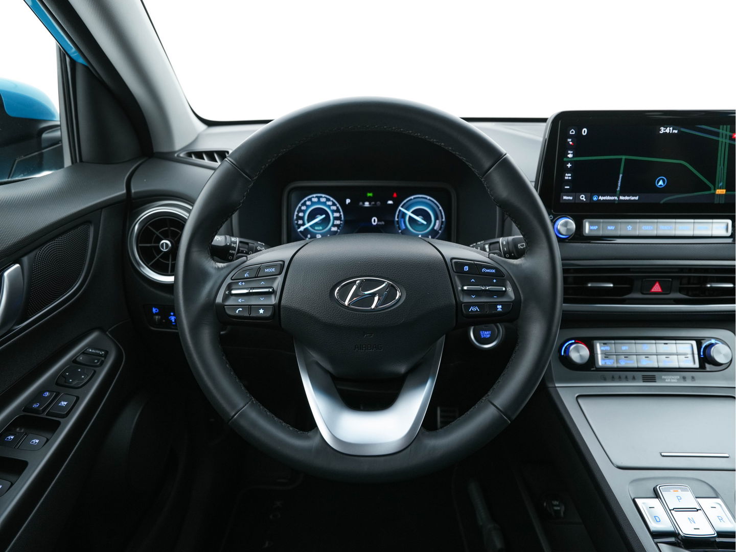 Hyundai KONA EV Fashion 39 kWh [ 3-Fase ] {SOH-100%} (INCL-BTW) Aut.*HEATPUMP | HEAD-UP | NAVI-FULLMAP | DIGI-COCKPIT | FULL-LED | KRELL-AUDIO | LANE-ASSIST | KEYLESS | CAMERA | SHIFT-PADDLES | DAB | ADAPTIVE-CRUISE | COMFORT-SEATS | 17"ALU*