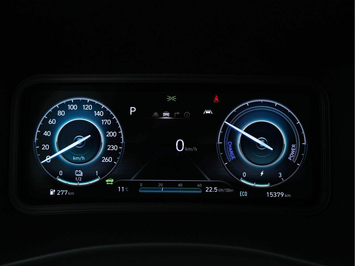 Hyundai KONA EV Fashion 39 kWh [ 3-Fase ] {SOH-100%} (INCL-BTW) Aut.*HEATPUMP | HEAD-UP | NAVI-FULLMAP | DIGI-COCKPIT | FULL-LED | KRELL-AUDIO | LANE-ASSIST | KEYLESS | CAMERA | SHIFT-PADDLES | DAB | ADAPTIVE-CRUISE | COMFORT-SEATS | 17"ALU*