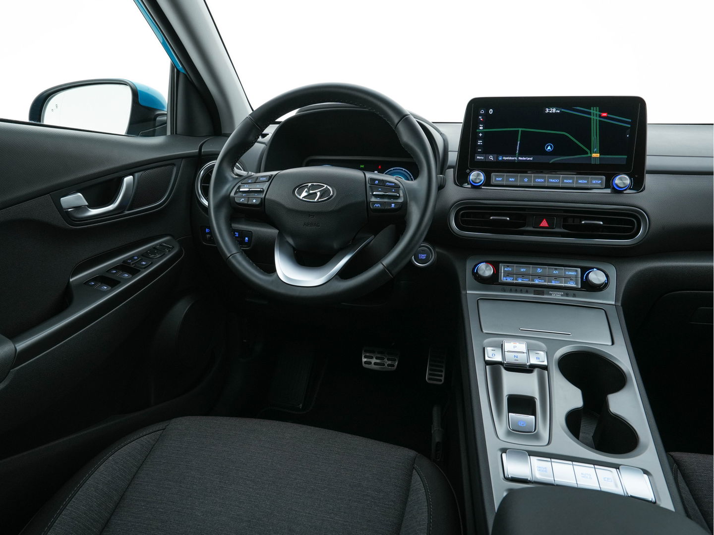 Hyundai KONA EV Fashion 39 kWh [ 3-Fase ] {SOH-100%} (INCL-BTW) Aut.*HEATPUMP | HEAD-UP | NAVI-FULLMAP | DIGI-COCKPIT | FULL-LED | KRELL-AUDIO | LANE-ASSIST | KEYLESS | CAMERA | SHIFT-PADDLES | DAB | ADAPTIVE-CRUISE | COMFORT-SEATS | 17"ALU*
