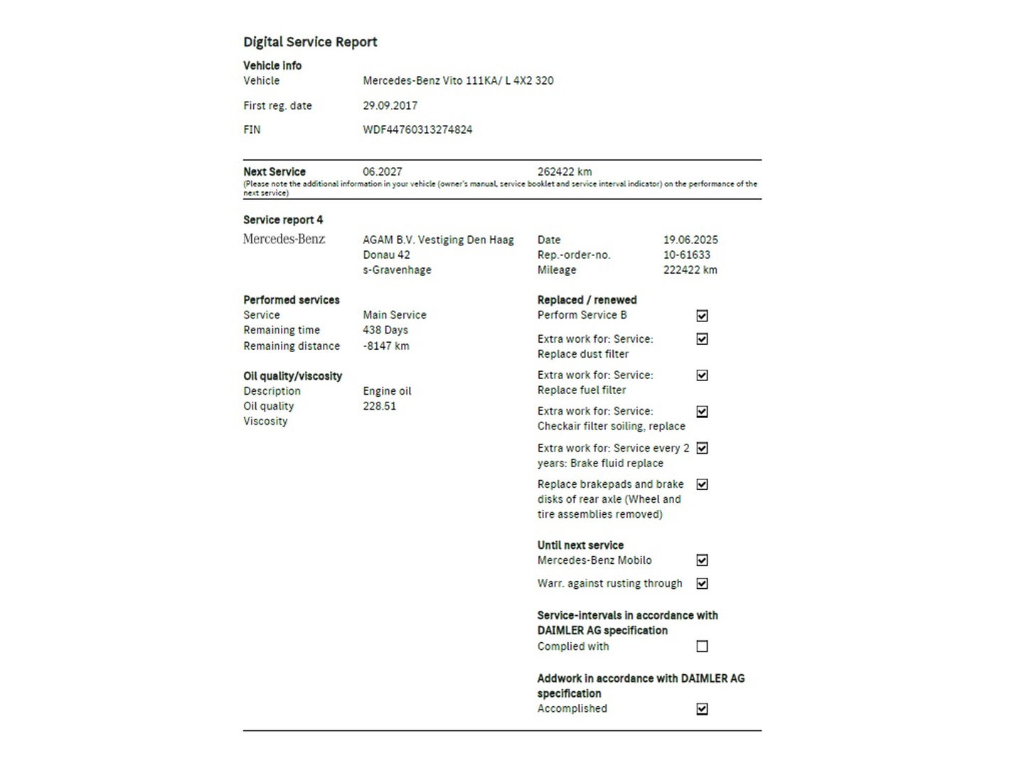 Mercedes-Benz Vito 111 CDI Euro 6 Lang L2 DC 5 Pers. - Trekhaak - Dealer Onderhouden