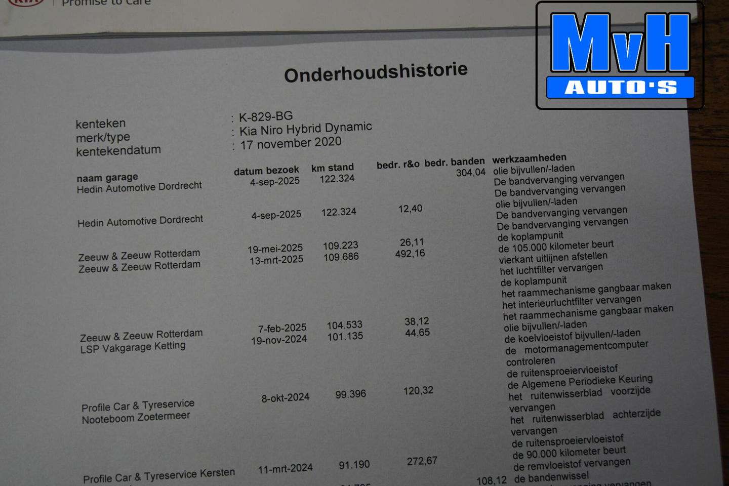 Kia Niro 1.6 GDi Hybrid DynamicLine|ADAP.CRUISE|TREKH|CAMERA