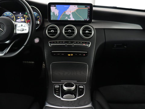 Mercedes-Benz C-Klasse 160 AMG Limited | Stoelverwarming | Leder/Alcantara | Camera | Carplay | Digital Cockpit | Navigatie | Park Assist | Full LED