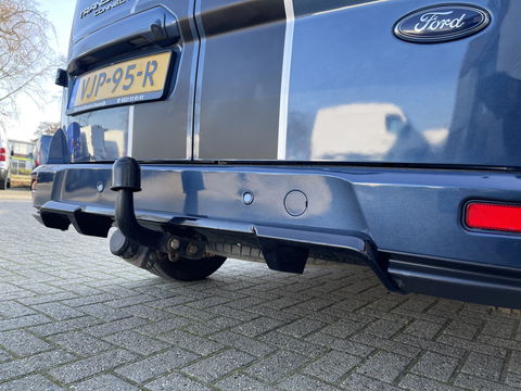 Ford Transit Connect 1.5 EcoBlue L2 Sport automaat / vaste prijs rijklaar € 14.950 ex btw / lease vanaf € 252 / dubbele schuifdeur / blauw metallic / camera / trekhaak / stoelverwarming / euro 6 !