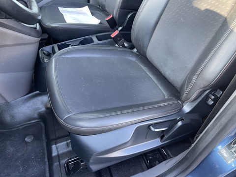 Ford Transit Connect 1.5 EcoBlue L2 Sport automaat / vaste prijs rijklaar € 14.950 ex btw / lease vanaf € 252 / dubbele schuifdeur / blauw metallic / camera / trekhaak / stoelverwarming / euro 6 !