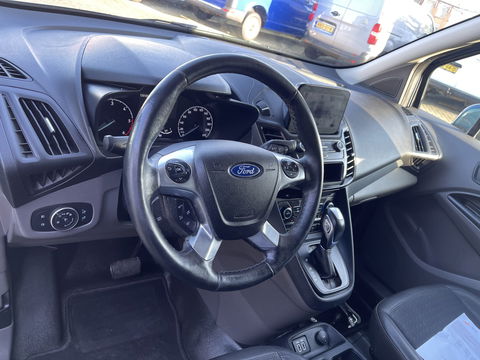 Ford Transit Connect 1.5 EcoBlue L2 Sport automaat / vaste prijs rijklaar € 14.950 ex btw / lease vanaf € 252 / dubbele schuifdeur / blauw metallic / camera / trekhaak / stoelverwarming / euro 6 !