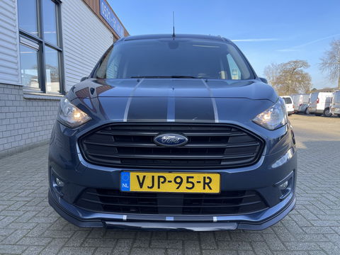 Ford Transit Connect 1.5 EcoBlue L2 Sport automaat / vaste prijs rijklaar € 14.950 ex btw / lease vanaf € 252 / dubbele schuifdeur / blauw metallic / camera / trekhaak / stoelverwarming / euro 6 !