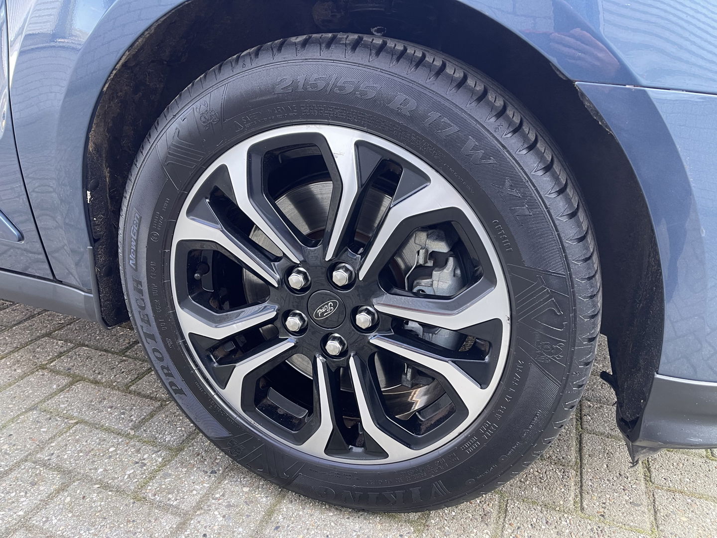 Ford Transit Connect 1.5 EcoBlue L2 Sport automaat / vaste prijs rijklaar € 14.950 ex btw / lease vanaf € 252 / dubbele schuifdeur / blauw metallic / camera / trekhaak / stoelverwarming / euro 6 !