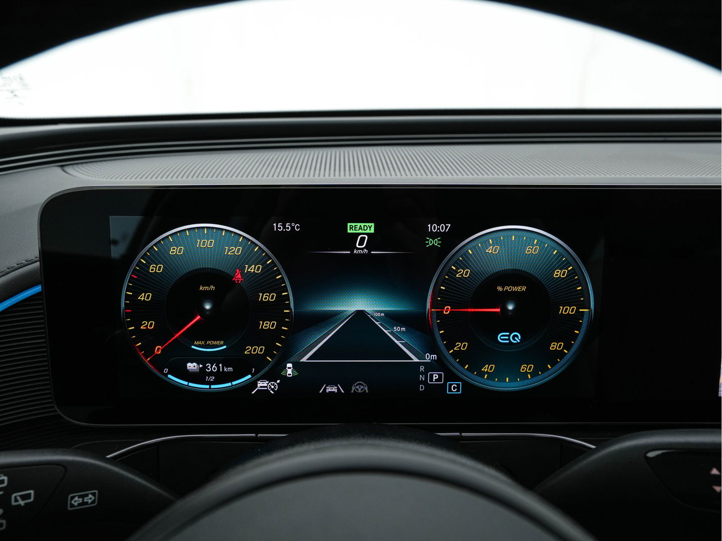 Mercedes-Benz EQC 400 4MATIC Business Solution 80 kWh {SOH-93%} (INCL-BTW) Aut *PANO | LEATHER | DIGI-WIDESCREEN | MEMORY-PACK | TOPVIEW | KEYLESS | HEATED-SPORTSEATS | DAB+ | PRIVACY-GLASS | TOWBAR | AMBIENTLIGHT | SHIFTPADDLES | 19' ALU*