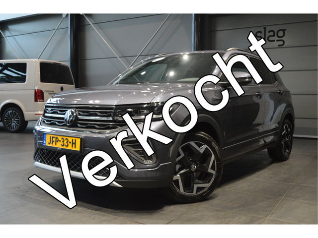 Volkswagen T-Cross - 1.0 TSI 3X R-LINE cruise app connect camera trekhaak !!