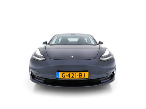 Tesla Model 3 Standard RWD Plus 60 kWh [ 3-Fase-11Kw ] {SOH-88%} (INCL-BTW) Aut. *PANO | AUTO-PILOT | LEATHER | KEYLESS | FULL-LED | MEMORY-PACK | SURROUND-VIEW | DAB | CARPLAY | DIGI-COCKPIT | LANE-ASSIST | COMFORTSEATS | 18"ALU*