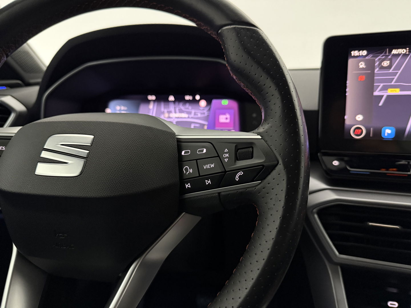 SEAT Leon 1.4 TSI eHybrid PHEV FR | SOH 89% | 150PK | Sfeer | Virtual | Clima | Cruise | Carplay | Trekh. | Parkeersens.