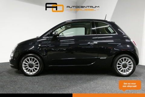 Fiat 500 0.9 TwinAir Turbo Lounge / Orig. Nederlands/ 2e eigenaar / Panoramadak / Climatronic / Parkeersensoren achter / 15'' LMV / Mistlampen / Chroom pakket / Radio / Elektr. bedienbare ramen / Leder stuurwiel