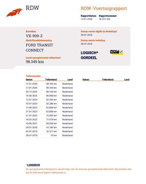 Ford Transit Connect 1.5 TDCI L2 Trend HP AUTOMAAT / NAVI / CAMERA / EURO 6 / LANG