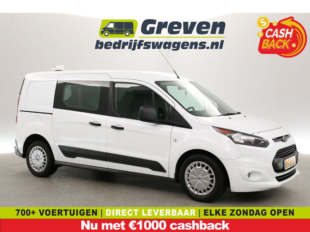 Ford Transit Connect - 1.5 TDCI L2 100PK | Euro6 | Airco | 3-Zits | Trekh. | Parkeersens. | Schuifdeur