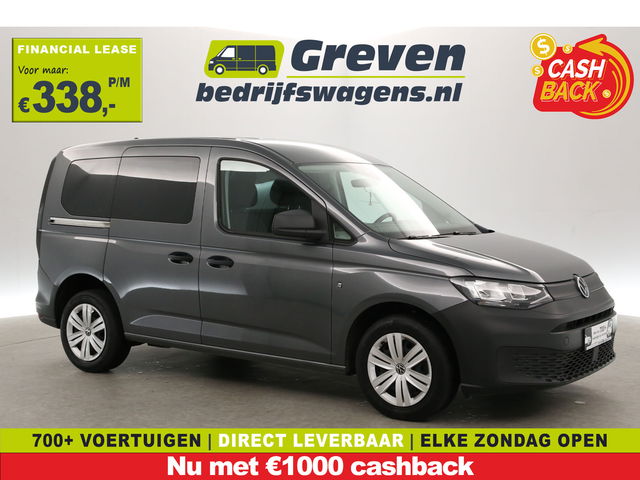 Volkswagen Caddy - 2.0 TDI 122PK | Euro6 | Automaat | 2xSchuifdeur | Airco | Cruise | Stoelverw.