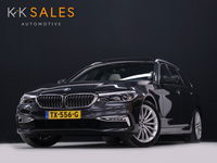 BMW 5 Serie - Touring 530i High Executive Luxury Line [LUCHTVERING, SCHUIFKANTELDAK, MEMORY SEATS, HEAD-UP, ACTIVE PROTECTION, STUURVERWARMING, ACHTERUITRIJCAMERA, PDC V+A, STOELVERWARMING, BMW ADAPTIVE LED, CRUISE, CLIMATE, BLUETOOTH, NIEUWSTAA