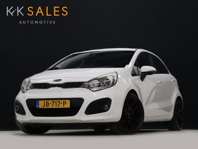 Kia Rio - 1.4 CVVT Super Pack 109PK! [CRUISE CONTROL, BLUETOOTH TELEFOON, AUTOMATISCHE AIRCO, CENTRALE DEURVERGRENDELING, ELEKTRISCHE RAMEN, AFNEEMBARE TREKHAAK, NIEUWSTAAT]