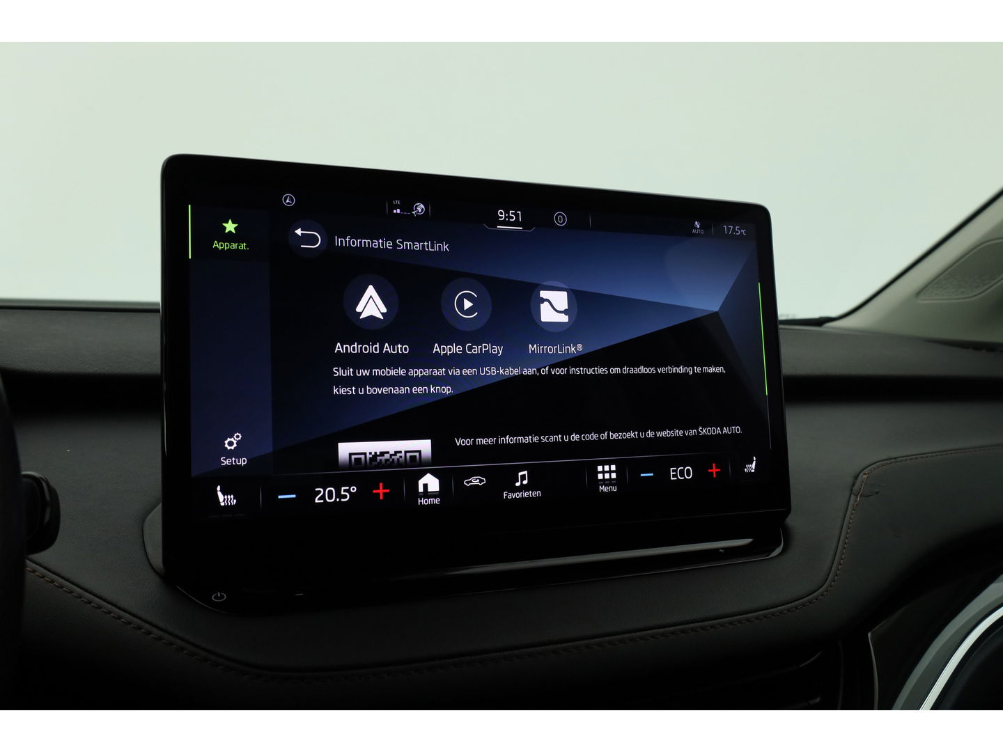 Škoda Enyaq iV 80 First Edition | Leder | Trekhaak | Adapt. Cruise | Camera | Memory seat | Navi | Keyless | CarPlay | Crystal light