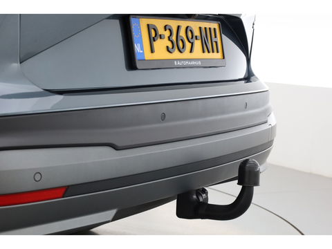 Škoda Enyaq iV 80 First Edition | Leder | Trekhaak | Adapt. Cruise | Camera | Memory seat | Navi | Keyless | CarPlay | Crystal light