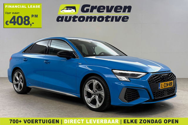 Audi A3 - TFSI S-line Turbo Blue | Virtual | Carplay | Trekh. | Cruise | Navi | Parkeersens. | NAP