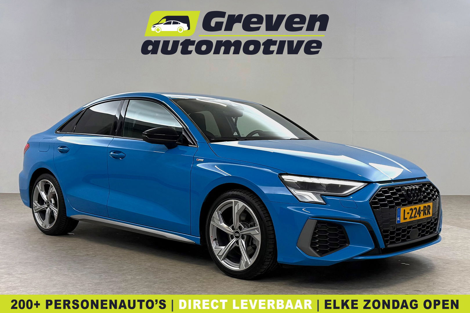 Audi A3 TFSI S-line Turbo Blue | Virtual | Carplay | Trekh. | Cruise | Navi | Parkeersens. | NAP