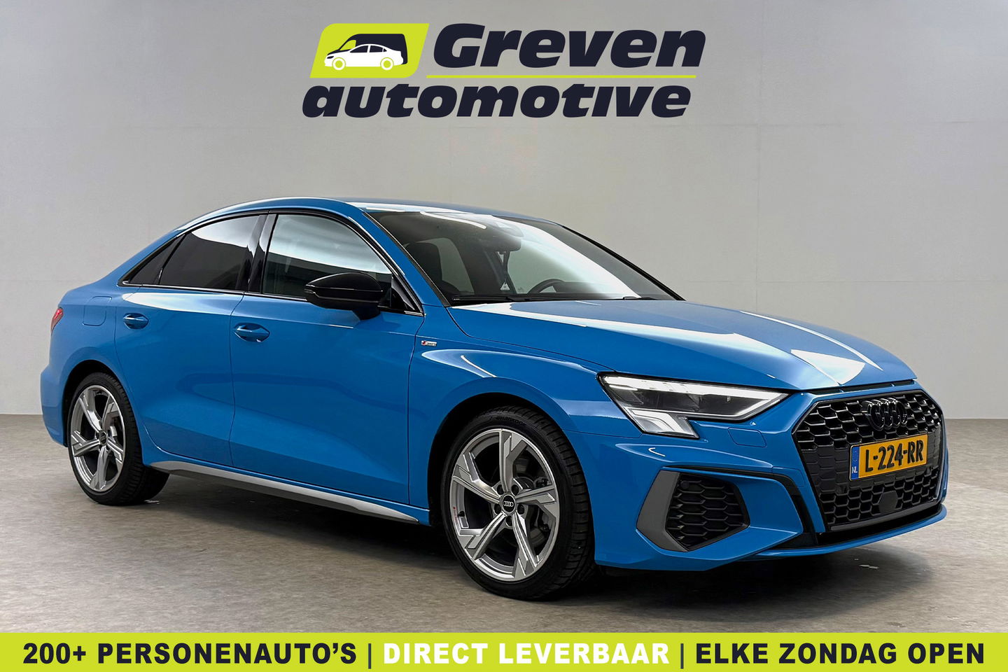 Audi A3 TFSI S-line Turbo Blue | Virtual | Carplay | Trekh. | Cruise | Navi | Parkeersens. | NAP