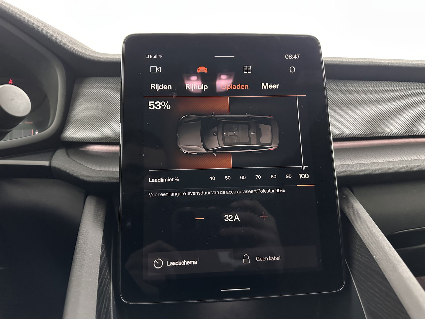 Polestar 2 Long Range Dual Motor Launch Edition 78kWh (3-Fase-11kW) {SOH-88%} Aut.*PANO | NAVI-FULLMAP | FULL-LED | ADAPTIVE-CRUISE | BLINDSPOT | TOPVIEW | KEYLESS | LANE-ASSIST | DIGI-COCKPIT | CARPLAY | DAB+ | HEATED-SPORTSEATS | CAMERA | MEMORY-PACK | PDC | 19''A