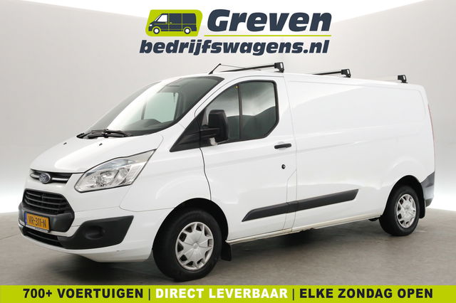 Ford Transit Custom - TDCI L2H1 | MARGE | Airco | Cruise | 3-Zits | Trekhaak | Elektrpakket